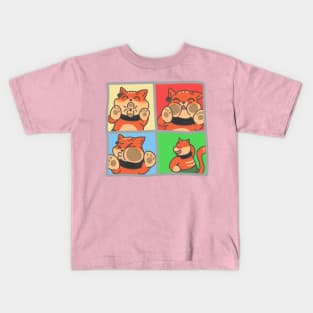 Nin Nin's Silly Face Kids T-Shirt